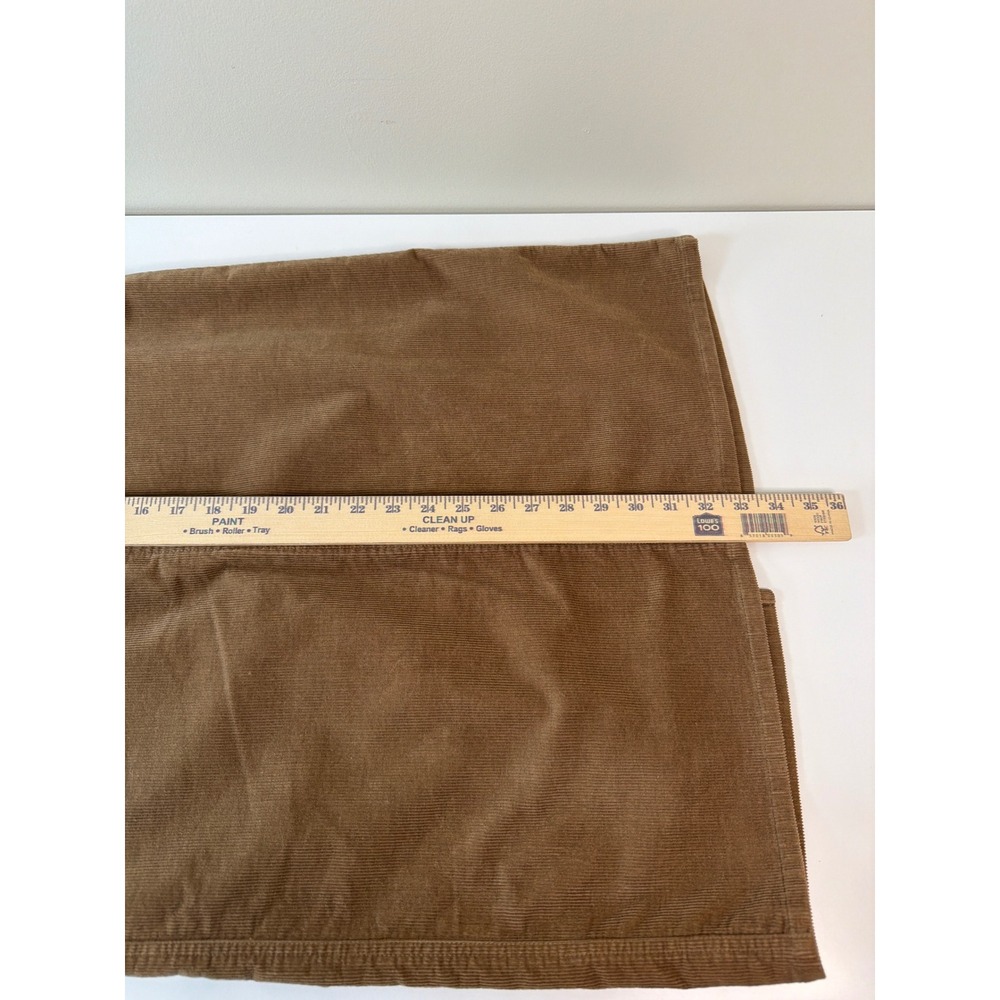Vintage Jones New York Corduroy Maxi Skirt 8 Petite Western Retro Neutral Preppy - Picture 11 of 11